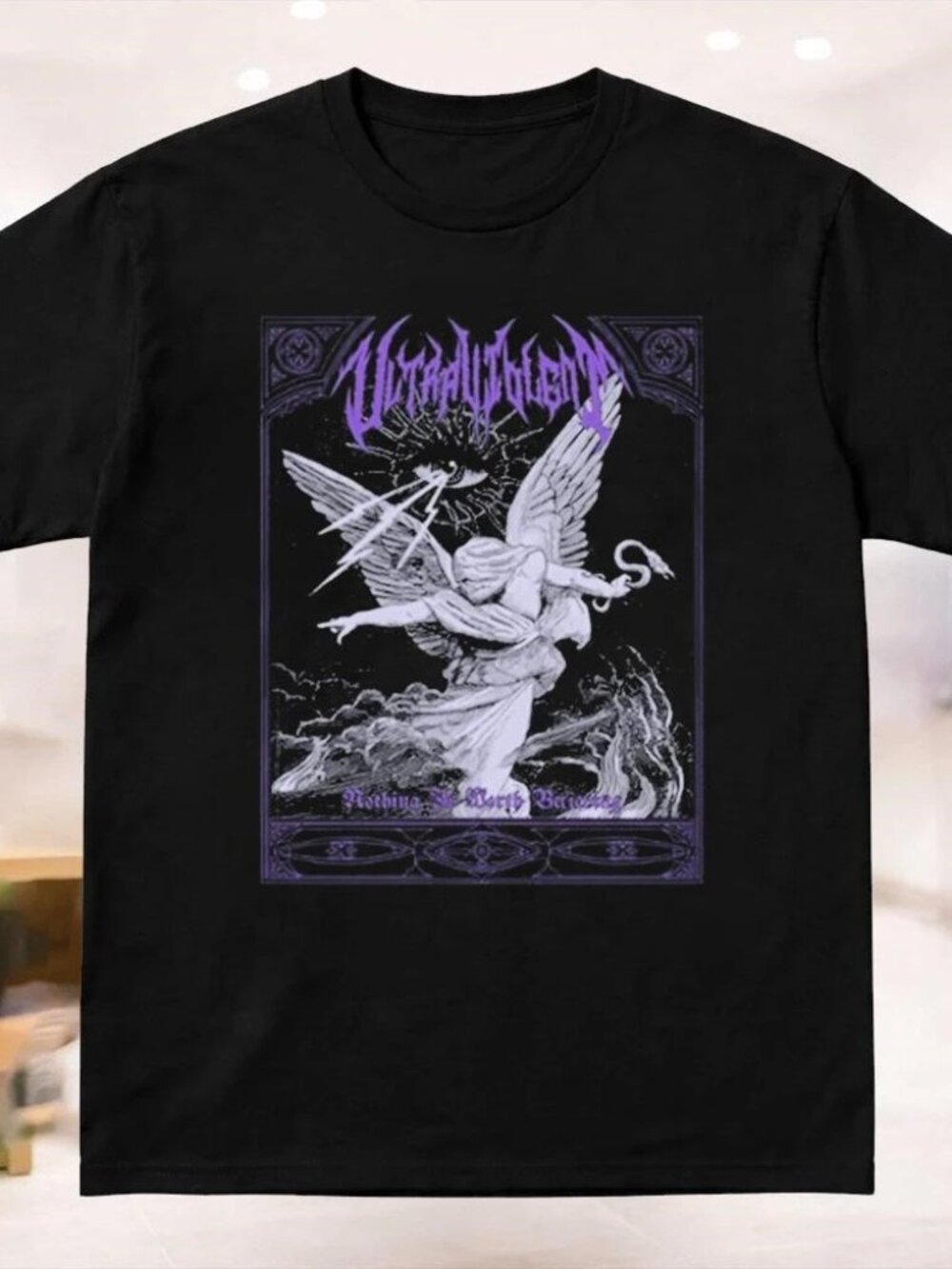 Ultraviolent Nothing Is Worth Believing T Shirt